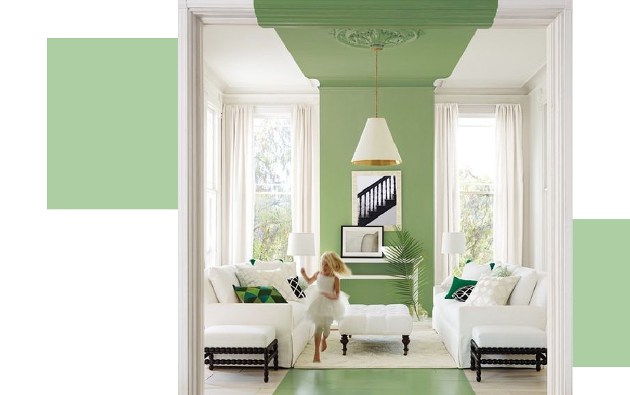 Petite and So What - inspiration vert greenery - Pantone 2017