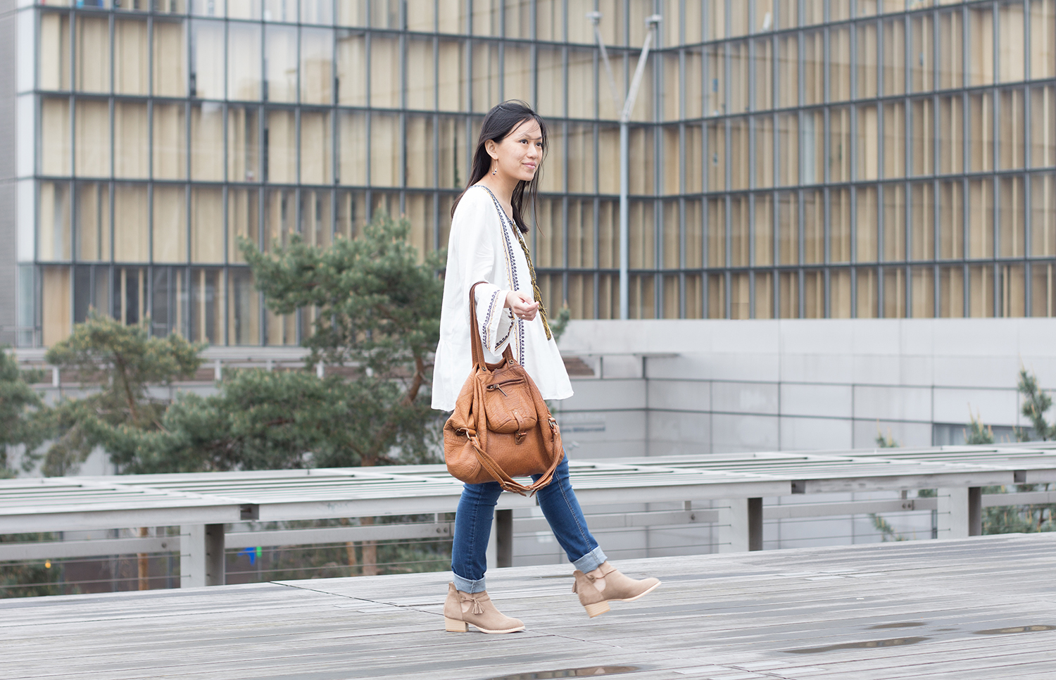 Petite and So What - blouse Louizon Paris - Billy M Jerome Dreyfuss