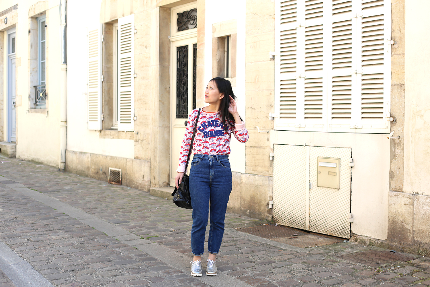 petite and so what - sweat chateau rouge x monoprix collaboration